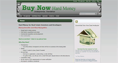 Desktop Screenshot of buynowhardmoney.com